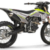TrailMaster MX250-Pro Dirt Bike, 5-Speed Manual, Dual Disc Brakes, Electric Start (21/18) Wheels