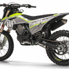 TrailMaster MX250-Pro Dirt Bike, 5-Speed Manual, Dual Disc Brakes, Electric Start (21/18) Wheels