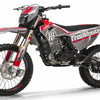 TrailMaster MX250-Pro Dirt Bike, 5-Speed Manual, Dual Disc Brakes, Electric Start (21/18) Wheels