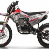 TrailMaster MX250-Pro Dirt Bike, 5-Speed Manual, Dual Disc Brakes, Electric Start (21/18) Wheels