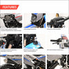 TrailMaster MX250-Pro Dirt Bike, 5-Speed Manual, Dual Disc Brakes, Electric Start (21/18) Wheels