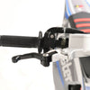 TrailMaster MX250-Pro Dirt Bike, 5-Speed Manual, Dual Disc Brakes, Electric Start (21/18) Wheels