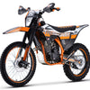 TrailMaster TM35 250cc Dirt Bike, 5-Speed Manual, Dual Disc Brakes, (21/18) Wheels
