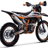 TrailMaster TM35 250cc Dirt Bike, 5-Speed Manual, Dual Disc Brakes, (21/18) Wheels