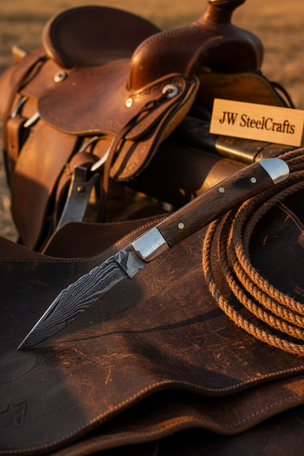 Rosewood Folding Knife 7.5