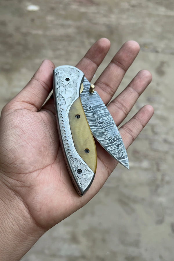 Boneridge Damascus Folder 7