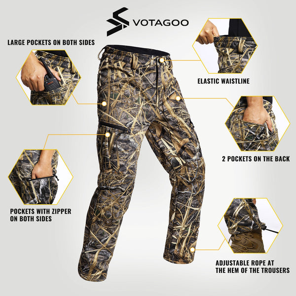 VOTAGOO® Quiet Hunting Pants