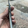 Forgehammer Folder Knife 8" Handmade All-Steel Damascus Liner Lock