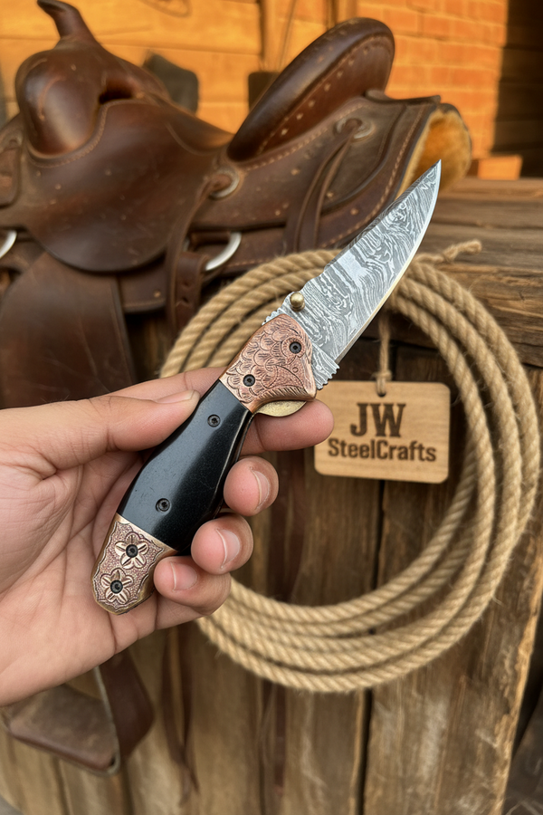 Duskhorn Damascus Folder 7.5