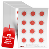 25 EZ2C Targets Style 27/RD10: Small-bore 50ft Paper Shooting Target 11"x17" USA MADE Pad of 25