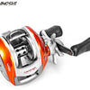 YUMOSHI Left / Right Hand 12+1BB 6.3:1 Bait Casting Fishing Reel Magnetic Brake Water Drop Wheel Coil