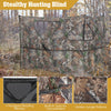 2-Panel Hunting Ground Blind Pop Up Fence with 3 Shoot Through Ports