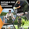 DikaSun Chest Waders with Boots — Lightweight Bootfoot Waders for Men & Women, Duck Hunting & Fly Fishing (US Sizes, Dark Green)