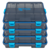 Reaction Tackle Standard Tackle Tray- Sturdy and Water Resistant with 4 Reliable Clips