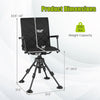 360° Swivel Hunting Seat with 5-Level Adjustable Height