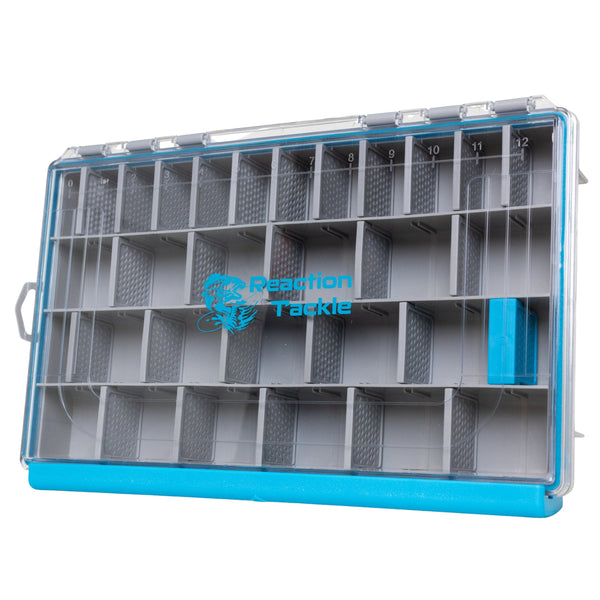 Reaction Tackle Ultra Elite Tackle Tray- Water Resistant with Single Clip Design - New