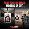100 EZ2C 12"x18" Silhouette Shooting Target USA MADE Premium Targets for the Range, Gun Gifts (Peel-Off Pad 100)