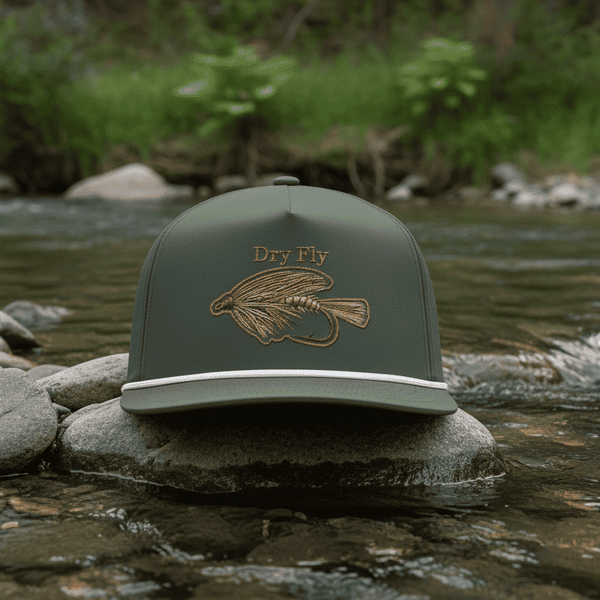 Dry Fly Rope Trucker Hat – Fly Fishing Snapback | Clear Water Trading Co.