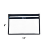 Reaction Tackle Clear Storage Bag Tackle Pak - Water-Resistant Plastic Storage