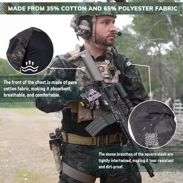 VOTAGOO® Long Sleeve Tactical Shirt