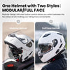 ILM Bluetooth Integrated Modular Flip up Full Face Motorcycle Helmet Model 953