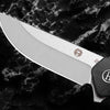 The Pathfinder Folding Pocket Knife Giftset for Men and Women (Silver and Red)