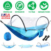 Camping Hammock with Mosquito Net 3-in-1 Portable 440lbs