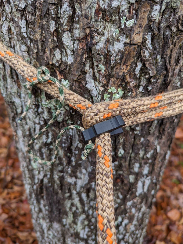 Tether Rope Clip for Saddle Hunting