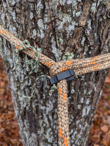 Tether Rope Clip for Saddle Hunting