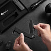 The Sentinel Folding Knife Giftset (black stonewashed blade+black G10 handle)