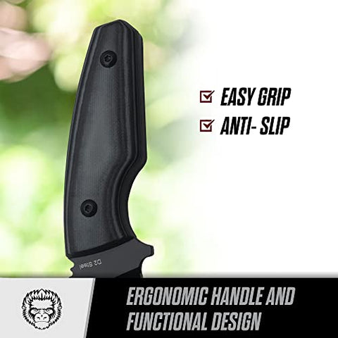 The Grey Tanto Neck Knife Giftset for Outdoors