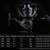 TSURINOYA NA 2000 3000 4000 5000 Spinning Fishing Reel Hot Sale 12KG Max Drag Power Fishing Reel Bass Pike Fishing Line Spool