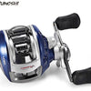 YUMOSHI Left / Right Hand 12+1BB 6.3:1 Bait Casting Fishing Reel Magnetic Brake Water Drop Wheel Coil