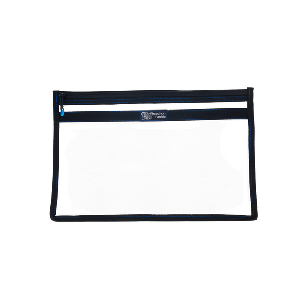 Reaction Tackle Clear Storage Bag Tackle Pak - Water-Resistant Plastic Storage