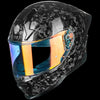 ILM Carbon Fiber Motorcycle Helmets Full Face Racing Helmet Model MF577P