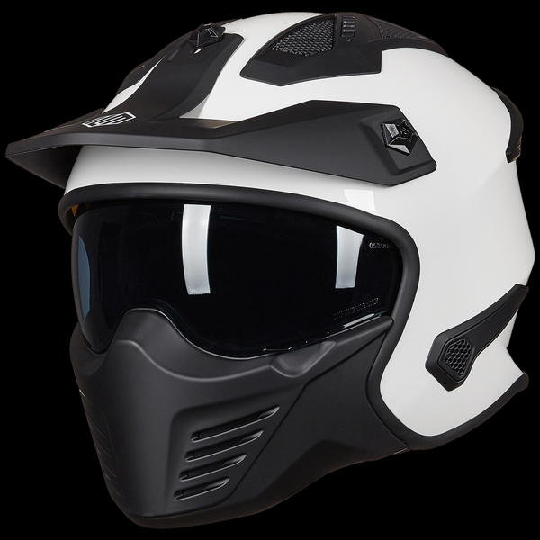 ILM Open Face Motorcycle 3/4 Half Helmet Model 726X