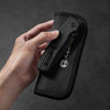 The Loyalist Folding Pocket Knife Giftset for Men and Women (Black and Blue)