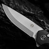 The Vector Folding Pocket Knife Giftset for Men and Women (Black and Silver)
