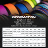 Reaction Tackle Braided Fishing Line - Fire Camo