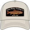 Fly Fishing Trout Badge Trucker Hat — Clear Water Trading Co.