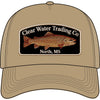 Fly Fishing Trout Badge Trucker Hat — Clear Water Trading Co.