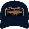 Fly Fishing Trout Badge Trucker Hat — Clear Water Trading Co.