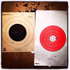 EZ2C Targets #9: 8" Bullseye Paper Shooting Target 11"x17" USA MADE Hi-Visibility