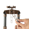 Linkogear HB-C03 Carbon Fiber Bipod Picatinny & ARCA Monoball Fix 26mm - Brown