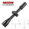 T-Eagle ST 6-24X50 FFP Waterproof Shockproof Scope 30mm Tube w/ Illumination