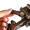 Linkogear HB-C03 Carbon Fiber Bipod Picatinny & ARCA Monoball Fix 26mm - Brown