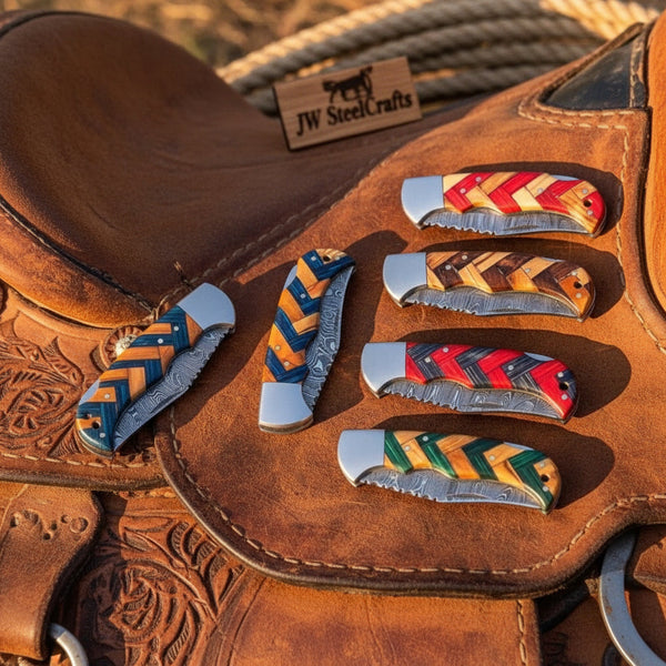 Wovencord Pocket Knife Set 8.5
