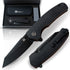 The Clip Point Folding Pocket Knife Giftset for Men and Women (Grey and Red)