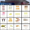 HungryFish Complete Fishing Tackle Kit with 320 Pieces
