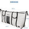 60x20'' Fish Cooler Bag With YKK Zipper, Flat Bottom